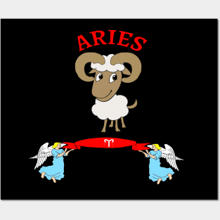 Aries Rising / Ascendant  Astrology / Zodiac  Sign Posters and Art